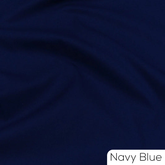 Dark Navy Blue Color Wash n Wear